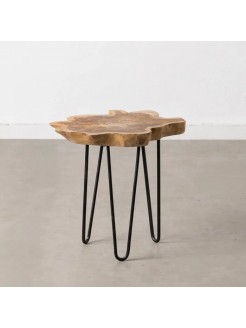 Mesa de Apoio de Madeira 50X50X46CM