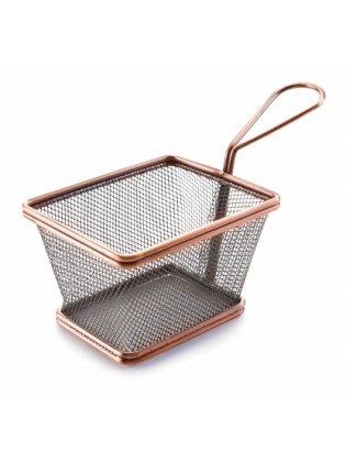 Cesta Quadrada Bronze 12cm - Lacor