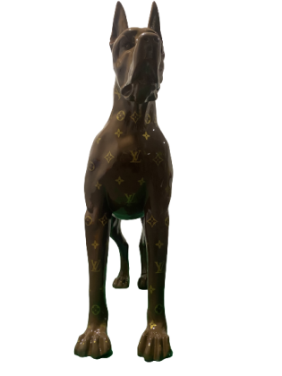 Estatueta / Figura Dog Lv 110x130 cm