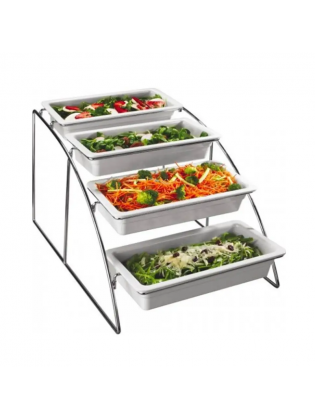 Expositor Buffet GN 1/3 Inox / Aço Inoxidável 