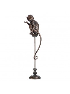 Figura Macaco Bronze