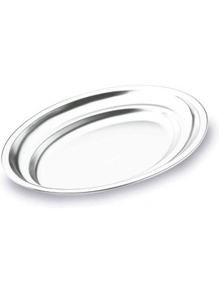 Travessa Oval Inox / Aço Inoxidável 50cm - Lacor